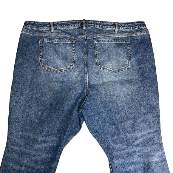 Torrid Perfect Boyfriend Ankle Jeans 26R Distressed Raw Hem Classic Denim - Picture 3 of 15